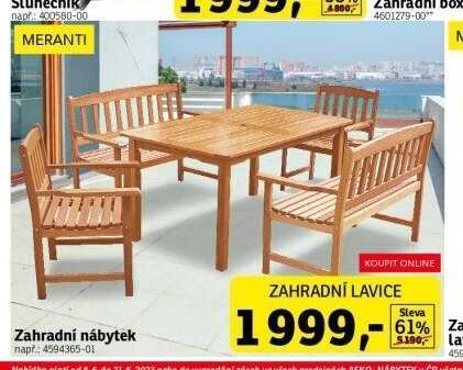 Zahradní nábytek