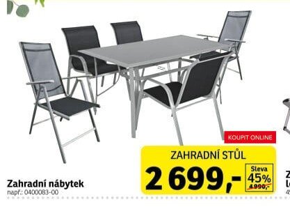 Zahradní nábytek