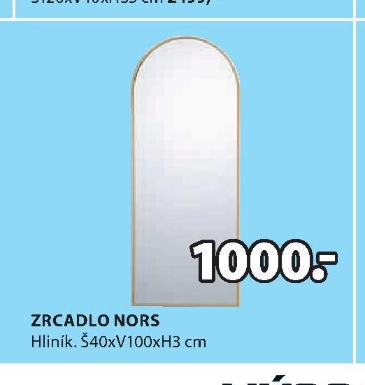 ZRCADLO NORS - Jysk aktualniletaky.eu