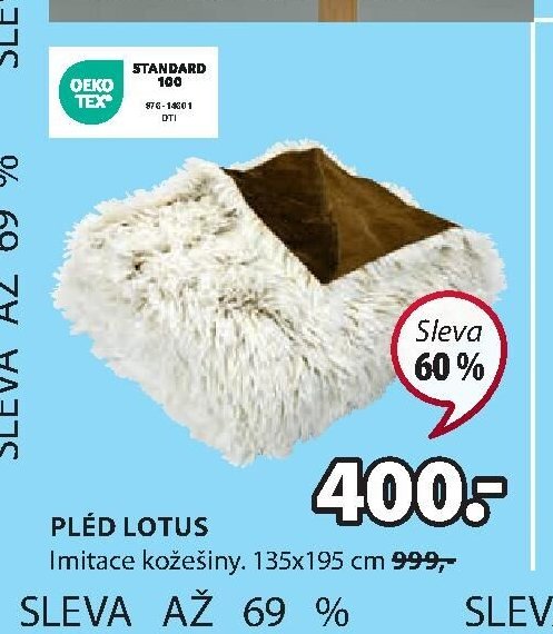 PLÉD LOTUS - Jysk aktualniletaky.eu