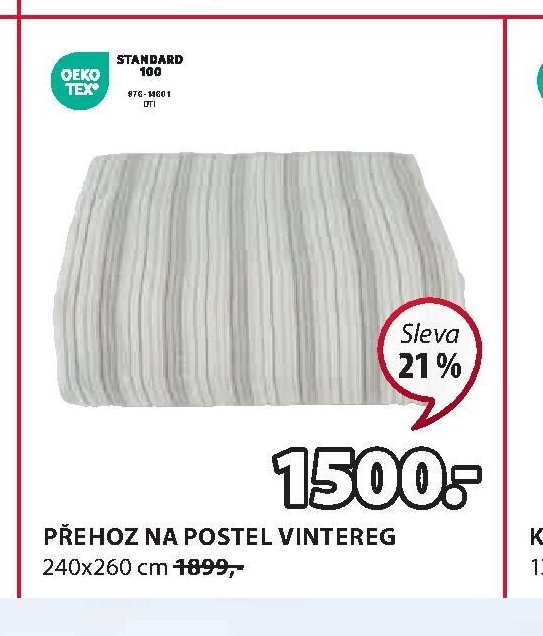 PŘEHOZ NA POSTEL VINTEREG - Jysk aktualniletaky.eu