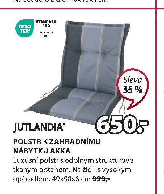 POLSTR K ZAHRADNÍMU NÁBYTKU AKKA - Jysk aktualniletaky.eu