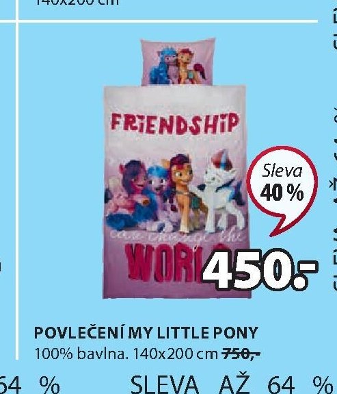 POVLEČENÍ MY LITTLE PONY - Jysk aktualniletaky.eu