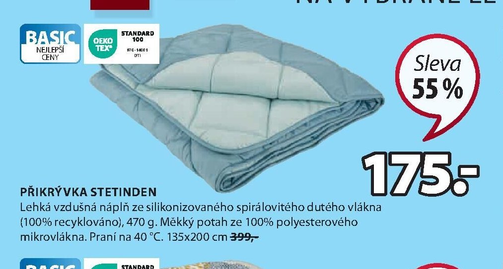 PŘIKRÝVKA STETINDEN - Jysk aktualniletaky.eu