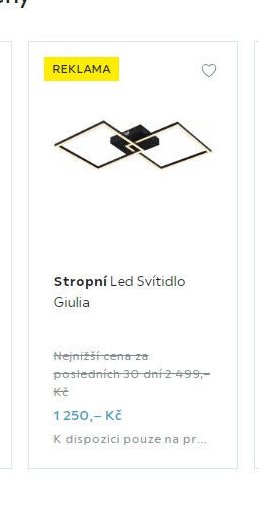 Stropní Led Svítidlo Giulia