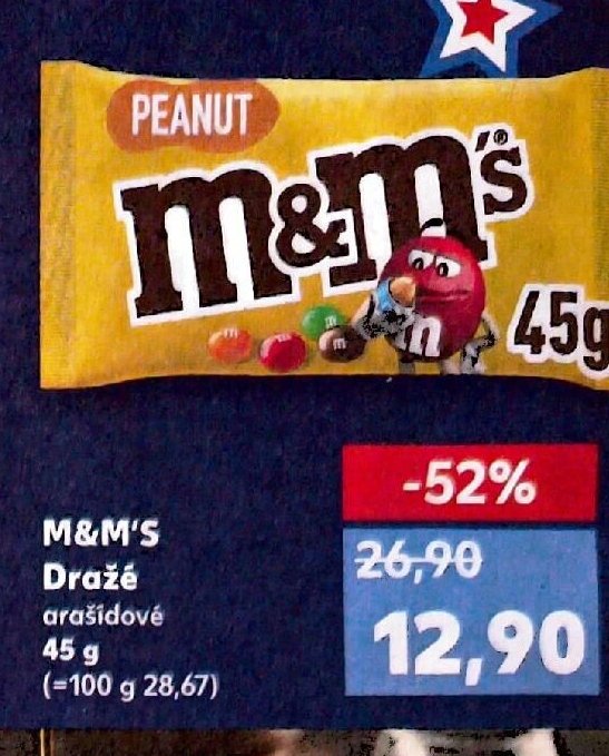 M&M'S Dražé arašídové