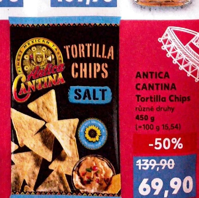 ANTICA CANTINA Tortilla Chips SALT