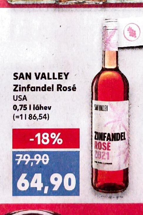 San Valley Zinfandel Rosé