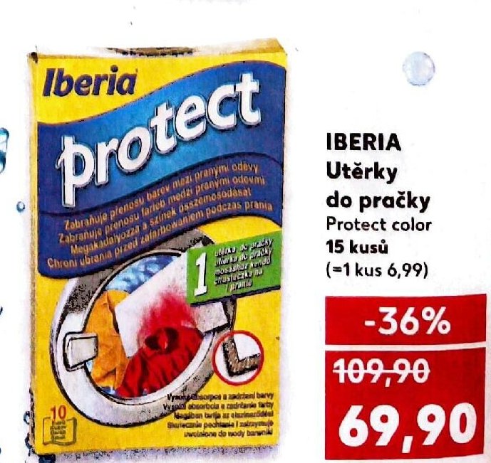 Iberia Utěrky do pračky