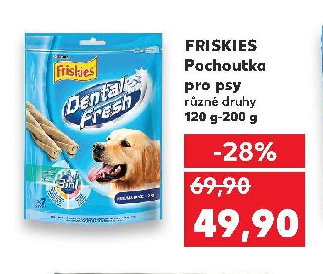 FRISKIES Pochoutka pro psy různé druhy