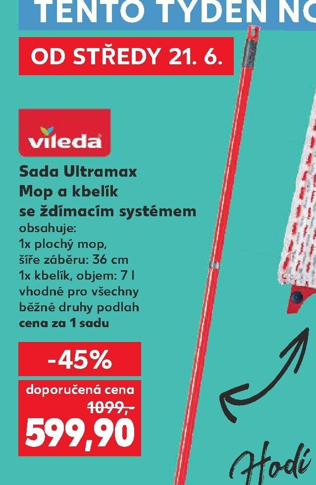 Sada Ultramax Mop a kbelík