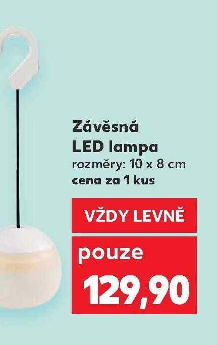 Závěsná LED lampa
