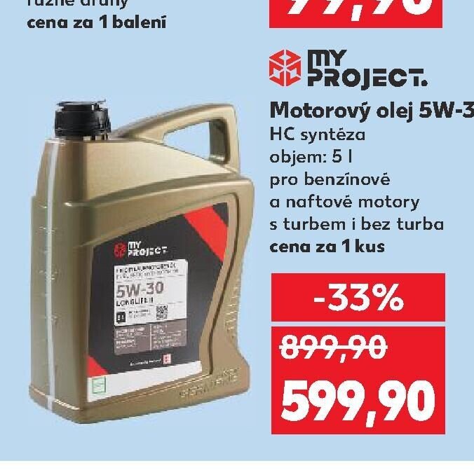 Motorový olej 5W-30
