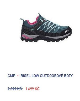 CMP RIGEL LOW OUTDOOROVÉ BOTY