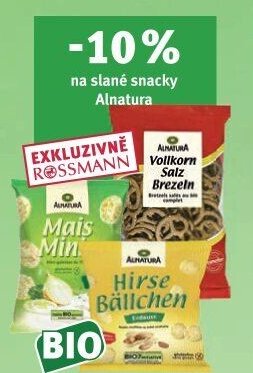 Alnatura slané snacky