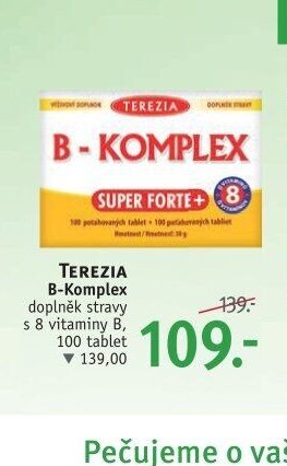 TEREZIA B-Komplex doplněk stravy