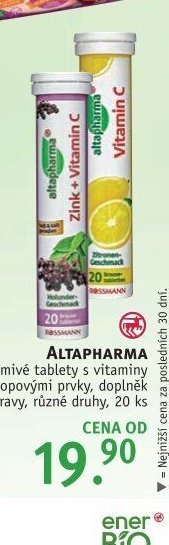 ALTAPHARMA šumivé tablety s vitamíny