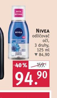 Nivea odličovač očí