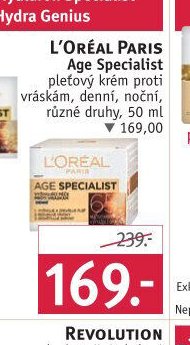 L'ORÉAL PARIS Age Specialist pleťový krém