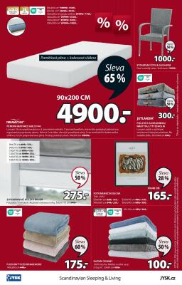 aktuální leták Jysk 21.6.2023-25.7.2023