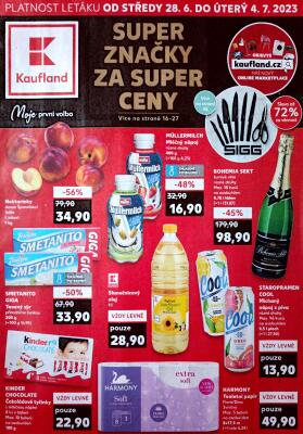 aktuální leták Kaufland 28.6.2023-4.7.2023