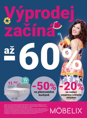 aktuální leták Möbelix 26.6.2023-9.7.2023