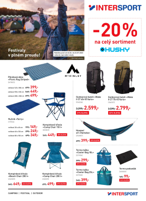 aktuální leták Intersport 26.6.2023-23.7.2023