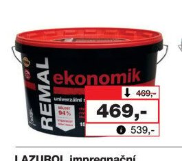 REMAL Ekonomik univerzální bílá malířská barva