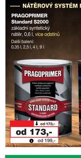 PRAGOPRIMER Standard S2000