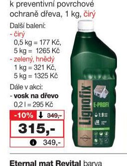 Lignofix E-Profi čirý