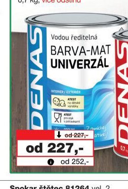 DENAS univerzál mat