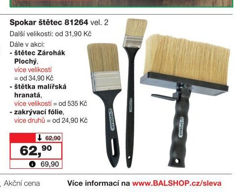 Spokar štětec 81264
