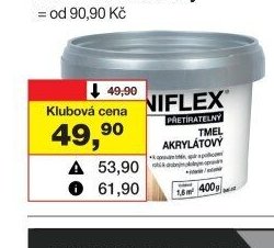 UNIFLEX tmel akrylátový, 400 g