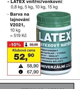 LATEX univerzální, 0,8 kg