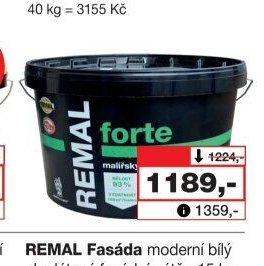 REMAL Forte na sádrokarton, 15 kg