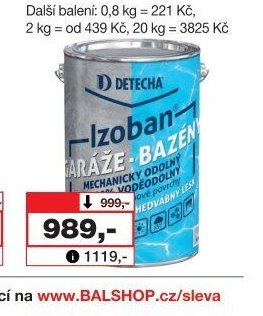 Izoban syntetický nátěr na beton