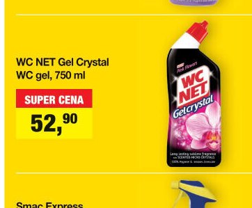 WC NET Gel Crystal WC gel, 750 ml