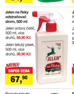 Jelen na fleky odstraňovač skvrn, 500 ml