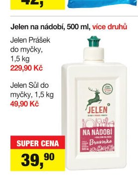Jelen na nádobí, 500 ml