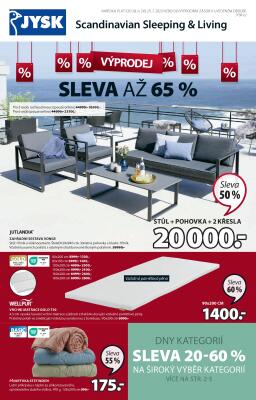 aktuální leták Jysk 28.6.2023-25.7.2023