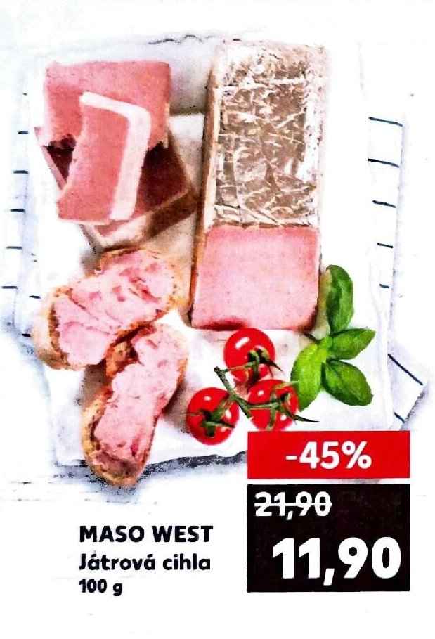 MASO WEST Játrová cihla 100 g