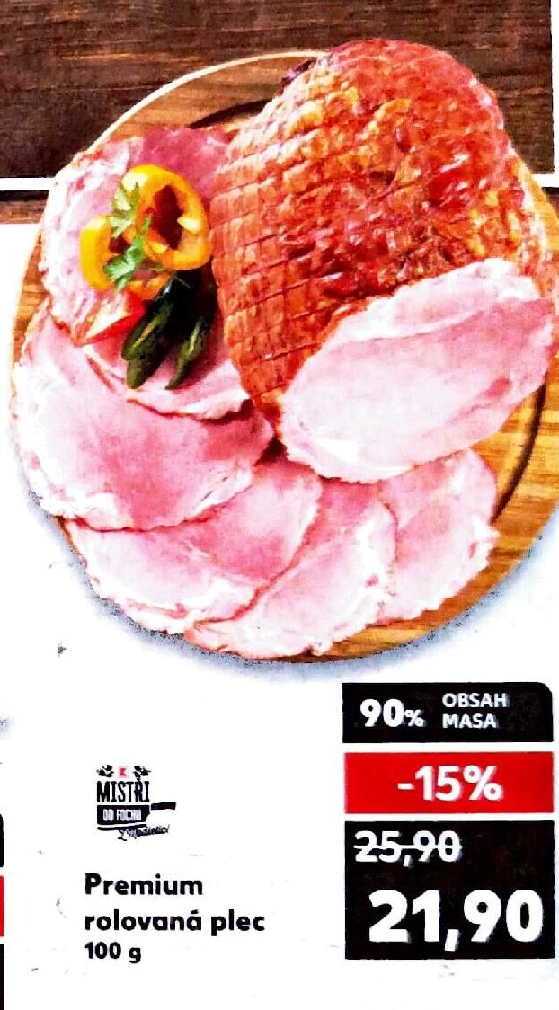 Premium rolovaná plec 100 g