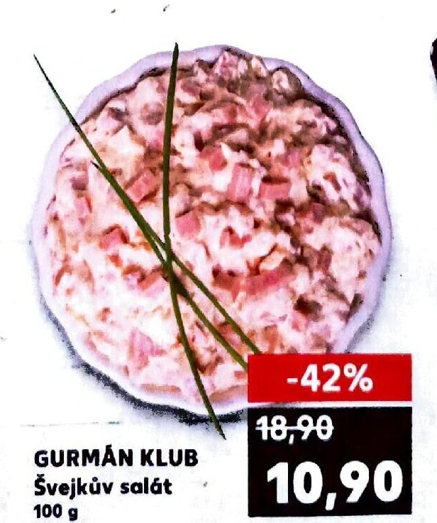 GURMÁN KLUB Švejkův salát 100 g