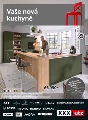 Leták XXXLutz XXXLutz leták - Vaše nová kuchyně platný od 2023-07-01 do 2024-02-24