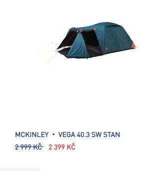 MCKINLEY - VEGA 40.3 SW STAN