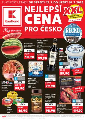 aktuální leták Kaufland 12.7.2023-18.7.2023