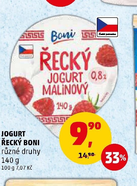 Jogurt řecký Boni - Penny Market aktualniletaky.eu