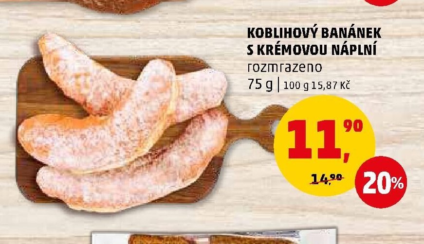 KOBLIHOVÝ BANÁNEK S KRÉMOVOU NÁPLNÍ - Penny Market aktualniletaky.eu