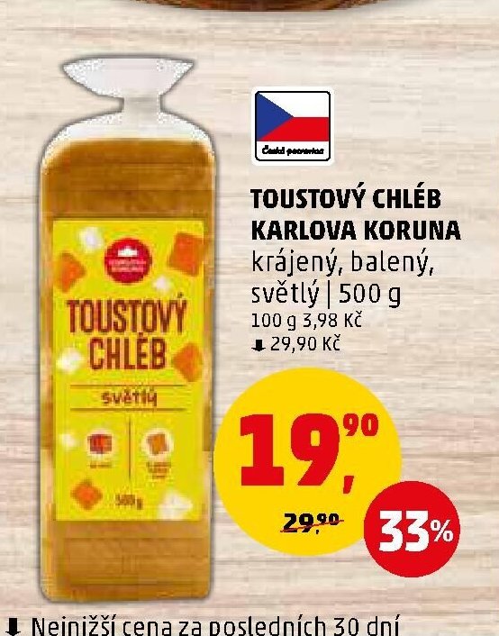 TOUSTOVÝ CHLÉB KARLOVA KORUNA - Penny Market aktualniletaky.eu