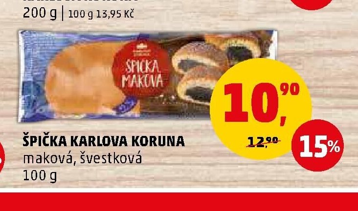 ŠPIČKA KARLOVA KORUNA maková, švestková - Penny Market aktualniletaky.eu